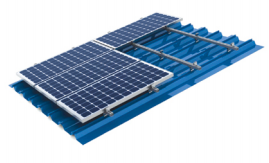 Customizable Aluminum Alloy Solar Panel Brackets with Adjustable Stand Mounting Structure for Solar Rooftop Systems