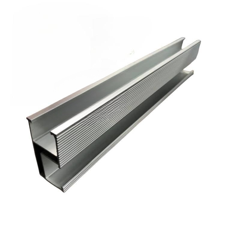 Solar Panel System Aluminum Mount Rail Solar Mounting System Roof Rail Solar Panel Rail Splice for Solar Panel