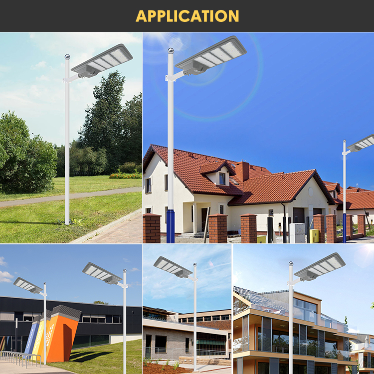 LED Solar Street Light IP65 Waterproof 300W 500W 1000W Integrated All In One Led Solar Outdoor Street Light