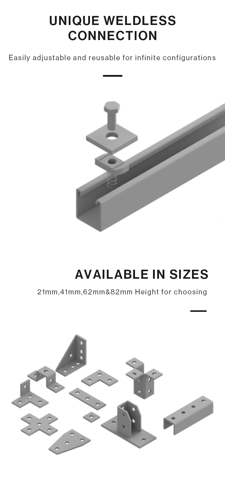 Strut Support System Element 3
