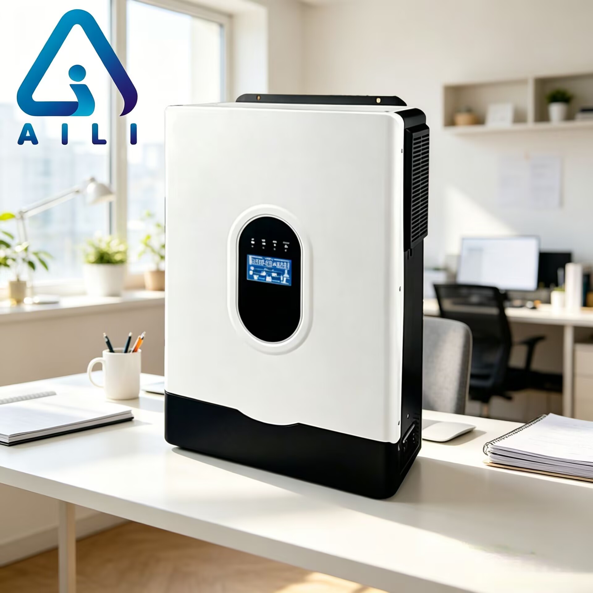 4.5KW 48V Dual Output Hybrid Solar Inverter 10kVA All-in-One MPPT PV System for Home Backup Battery Storage