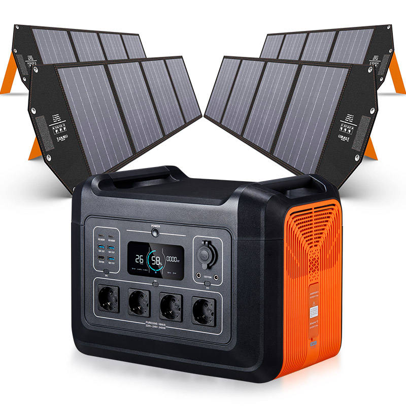 SOUOP 2400w Camping Powerstation Tragbare Lifepo4 Battery Charge 2kw Solar Generator Energy System 2000w Portable Power Station