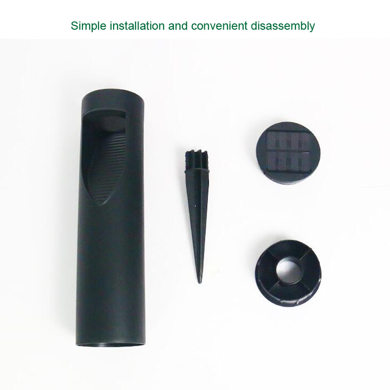 Cylindrical Outdoor Waterproof Solar Garden Lawn Light Specs