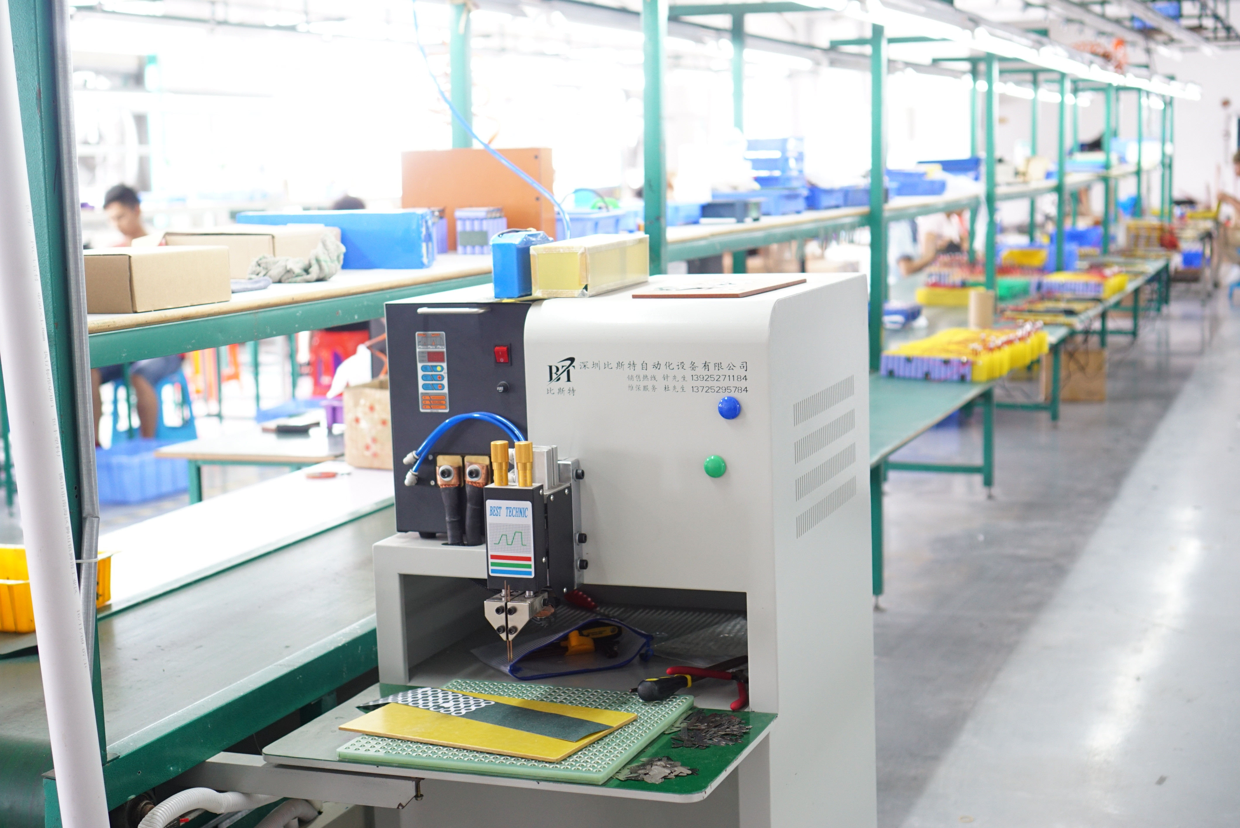 Battery assembly line image 1