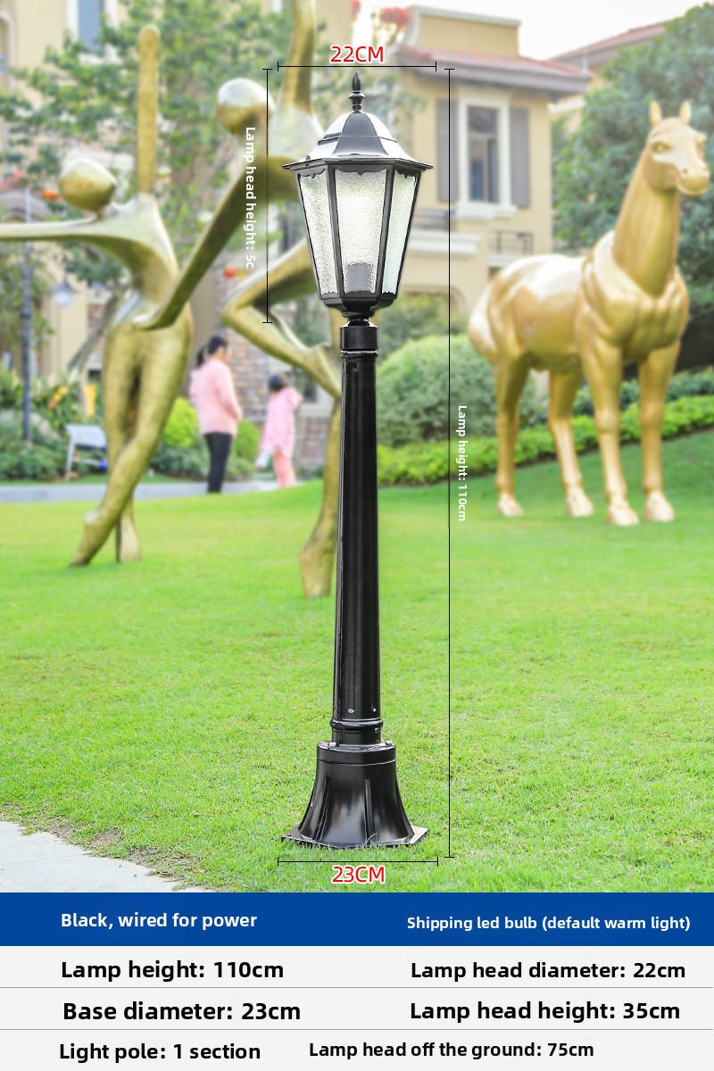 Solar/ Electricity Road Light Model