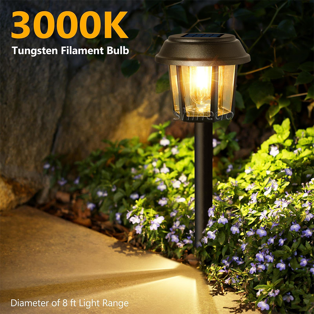 Durable Warm White Solar Garden Light