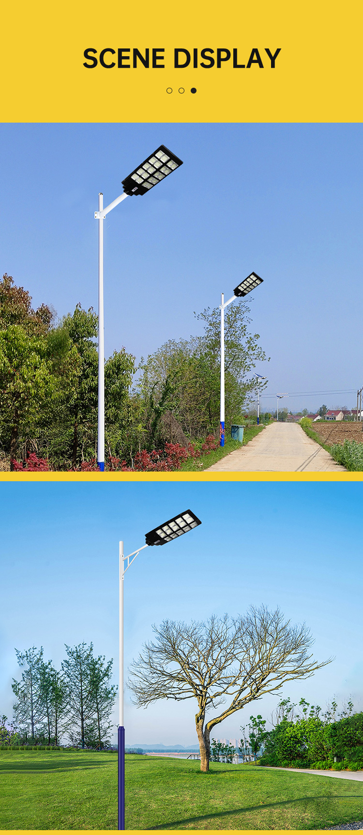 Solar Led Street Light Structure