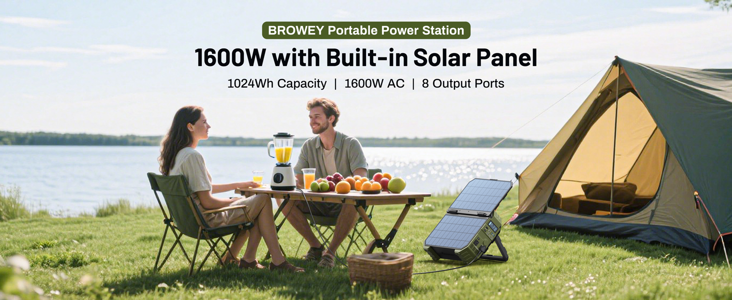 Portable Solar Power Station Overview