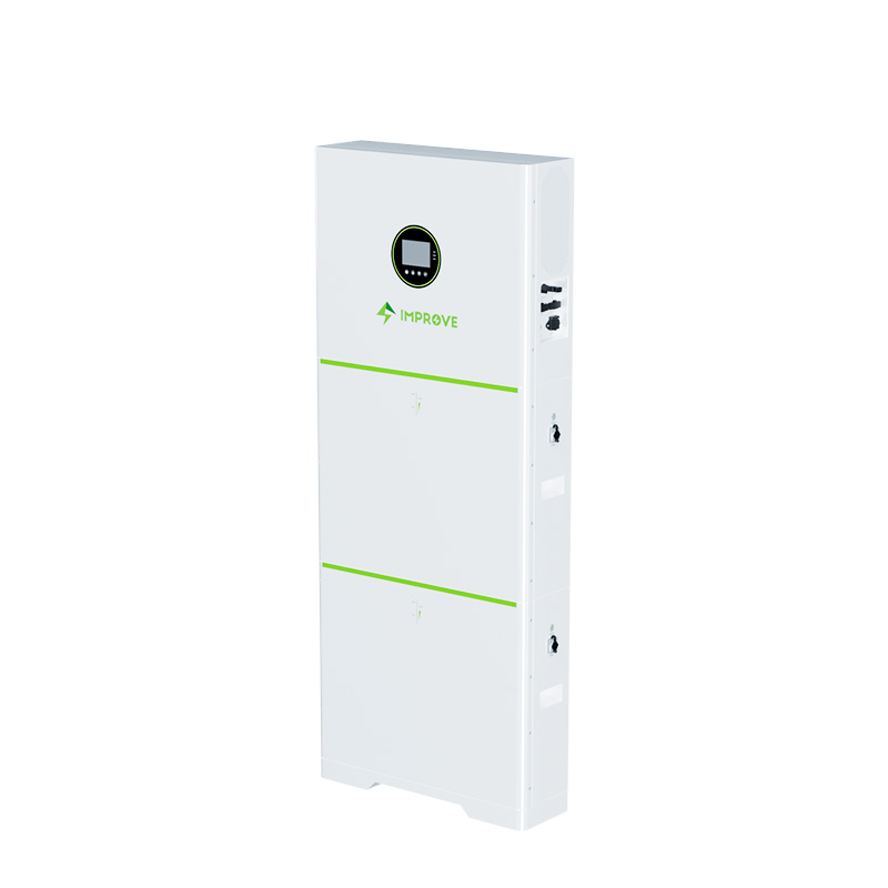 10kwh Lifepo4 Home Battery 15kwh 20kwh OEMODM Vertical Stackable Lithium Battery Pack With 5kw Inverter 48V For Solar System