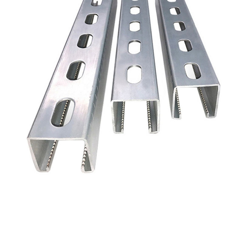 Placing Installing And Fixing Solar Panels Channel U C Solar Ground Solar Rail Mount Galvanized Steel Photovoltaic Bracket