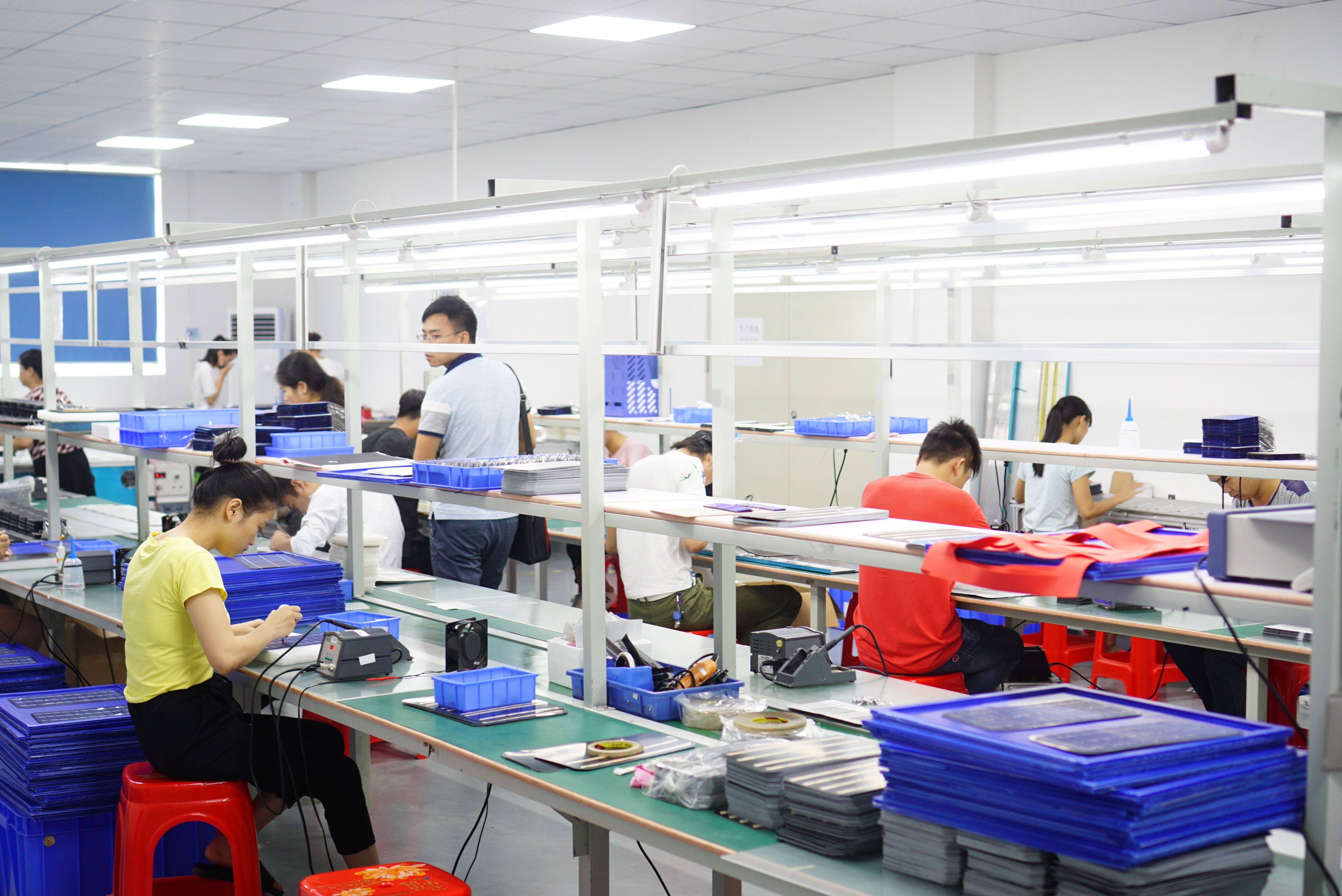 Battery assembly line image 2