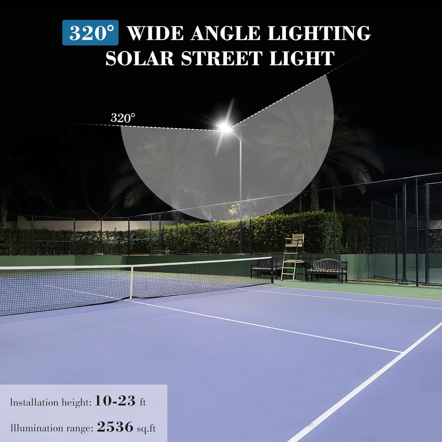 All-in-one 6000k 8000w Outdoor Waterproof Solar Led Street Lights Motion Sensor Garden Parking Lot Ip65 Rating For Roads