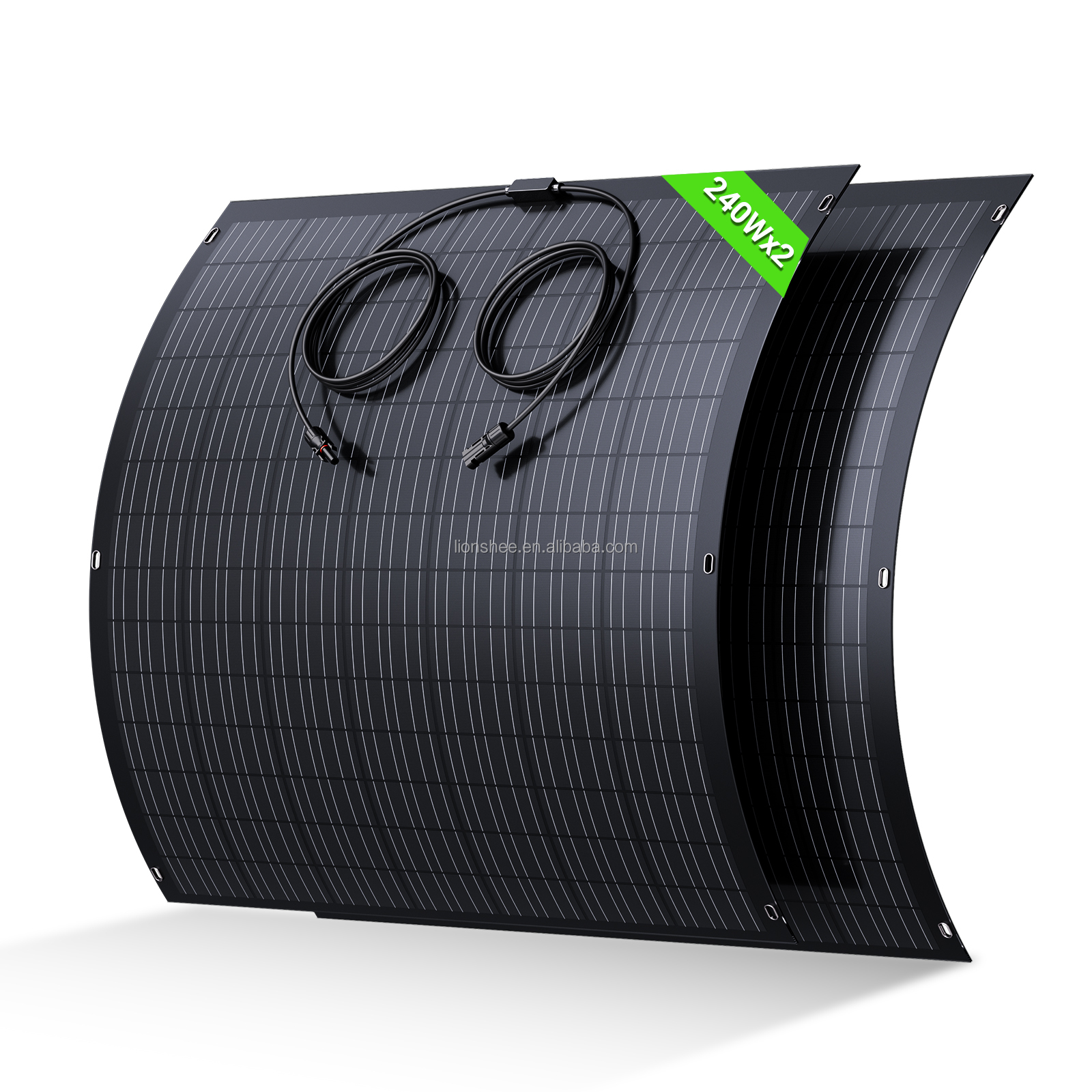 China Germany Factory Wholesale 240W Photovoltaic Module Rvs Rooftop Balcony Flexible Solar Panel