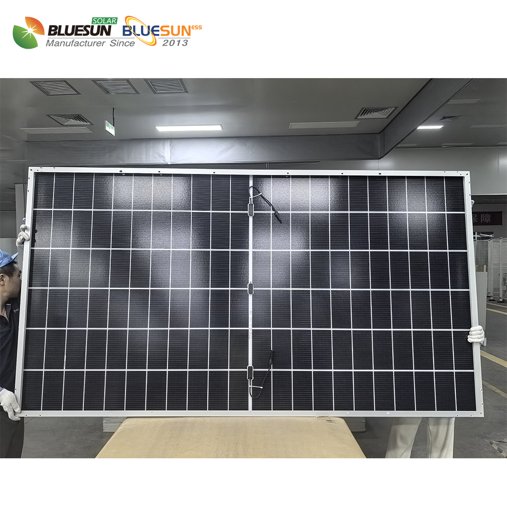Bluesun High Efficiency Mono Crystalline Solar Panels 550w 560w 570w 600w 650w 700w 710W 720W Panel Solar