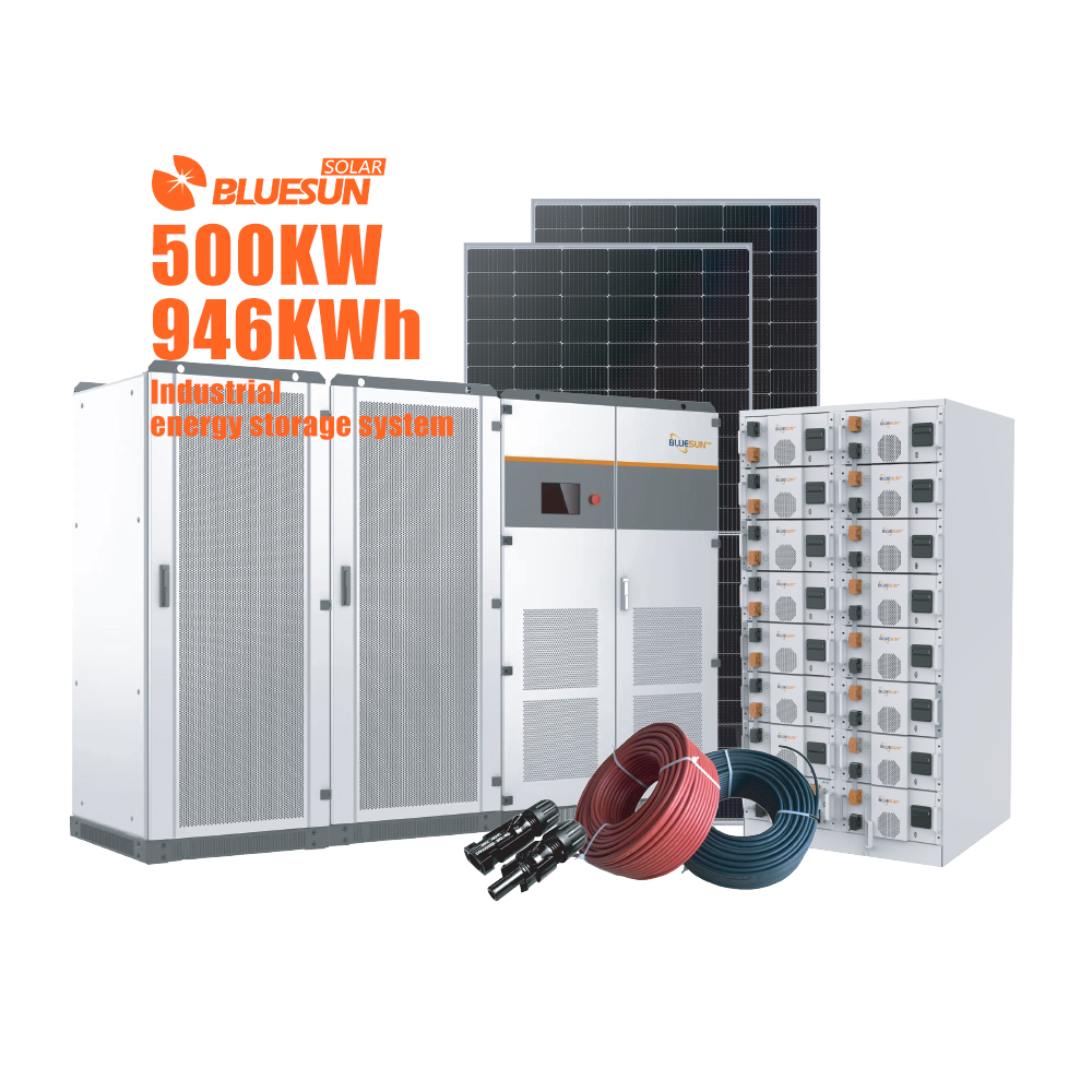 Easy Install 500k 1mw Solar Inverter System Provide Energy System Solar Panels Battery Back up Power System Solar for Home