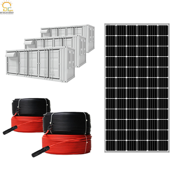 Industrial Container Lithium System Power Supply Solar Renewable Battery Energy Storage with CE