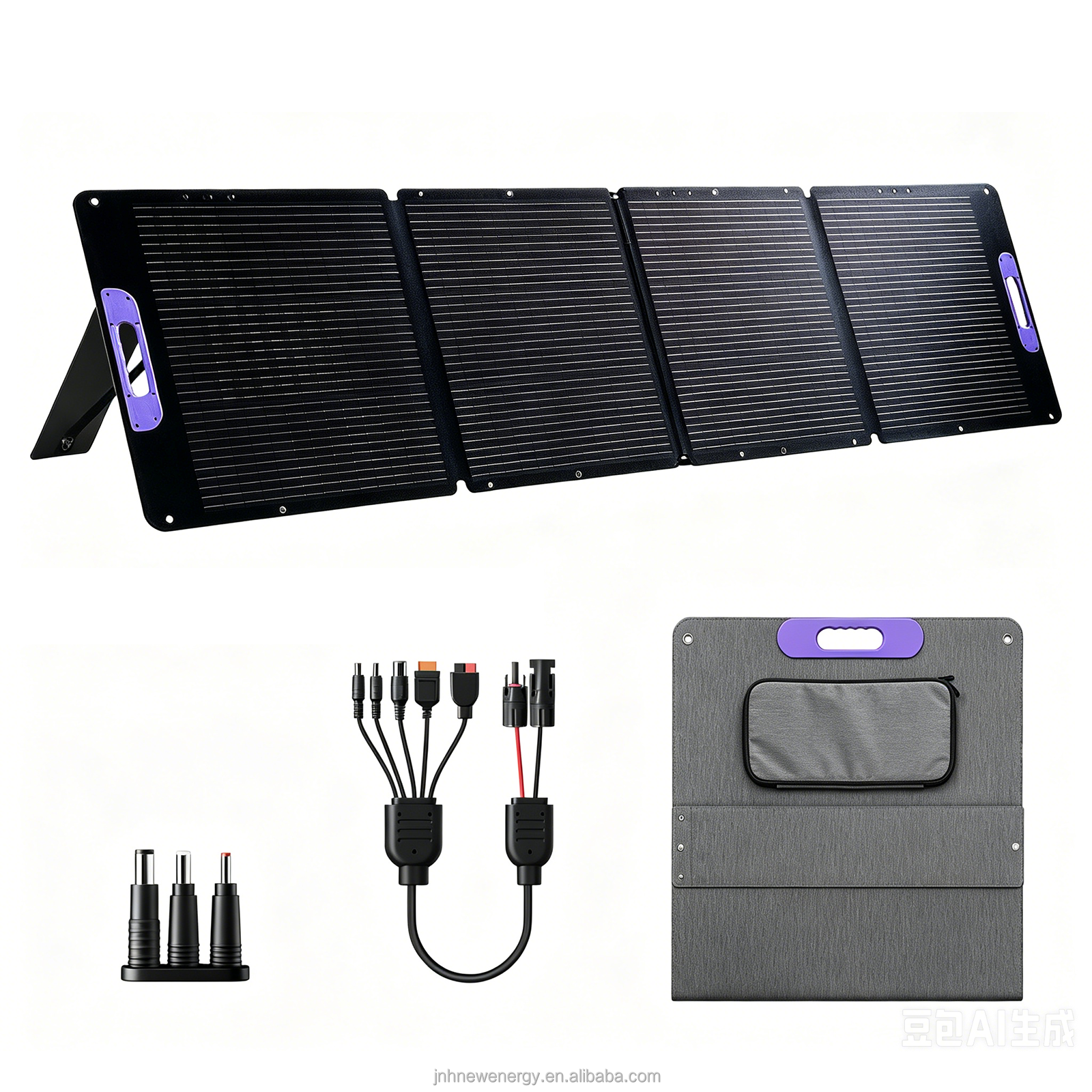 Flexible Solar Panels 200 Watt N-Type High Efficiency Mono ETFE Bendable Solar Panel for Industrial Off Grid Power