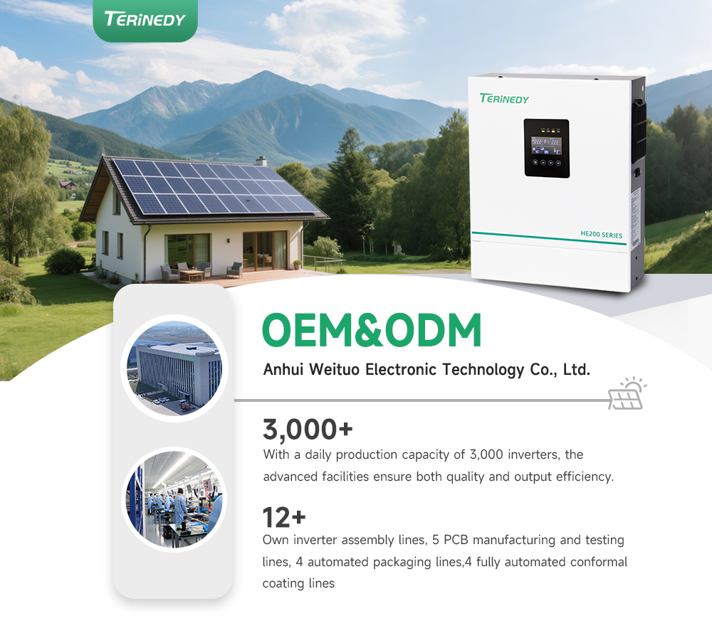 Terinedy Hybrid Solar Inverter