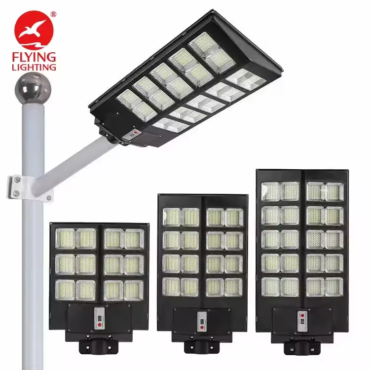 Energy Saving Outdoor Solar Lights IP65 Waterproof 200W 300W 400W Integrated All in One Solar Led Street Light