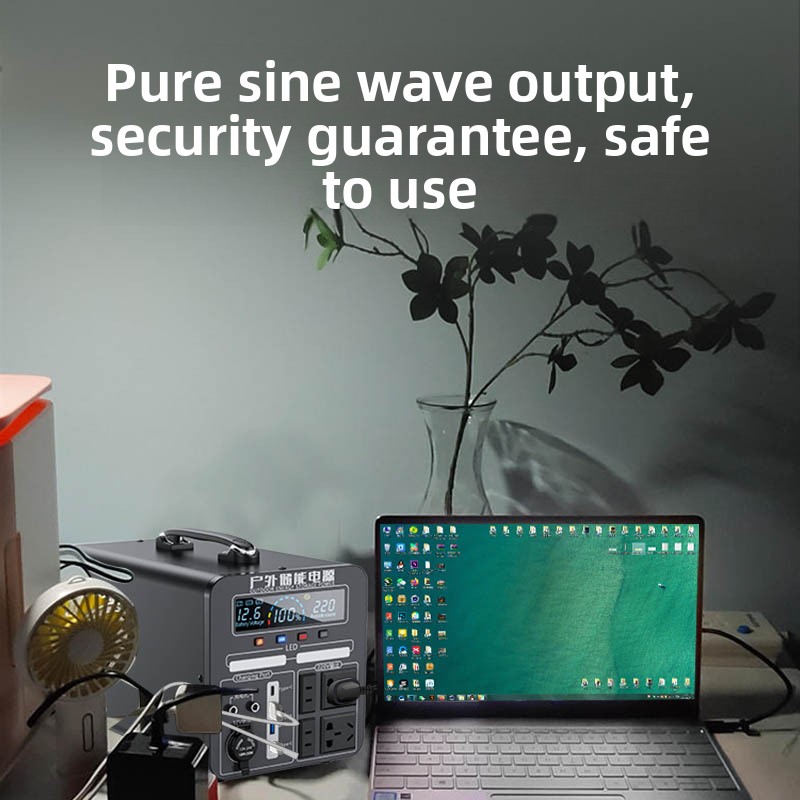 220V 2000 Watt All in One Outdoor Mobile Camping Lifepo4 Lithium Energy Storage Supplier 2000w Solar Portable Power Station