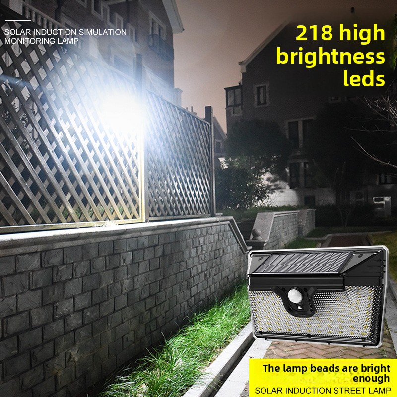 Wireless IP65 Waterproof Solar Motion Sensor Outdoor Lights Solar Motion Outdoor Security Lights Solar Powered Floodlight