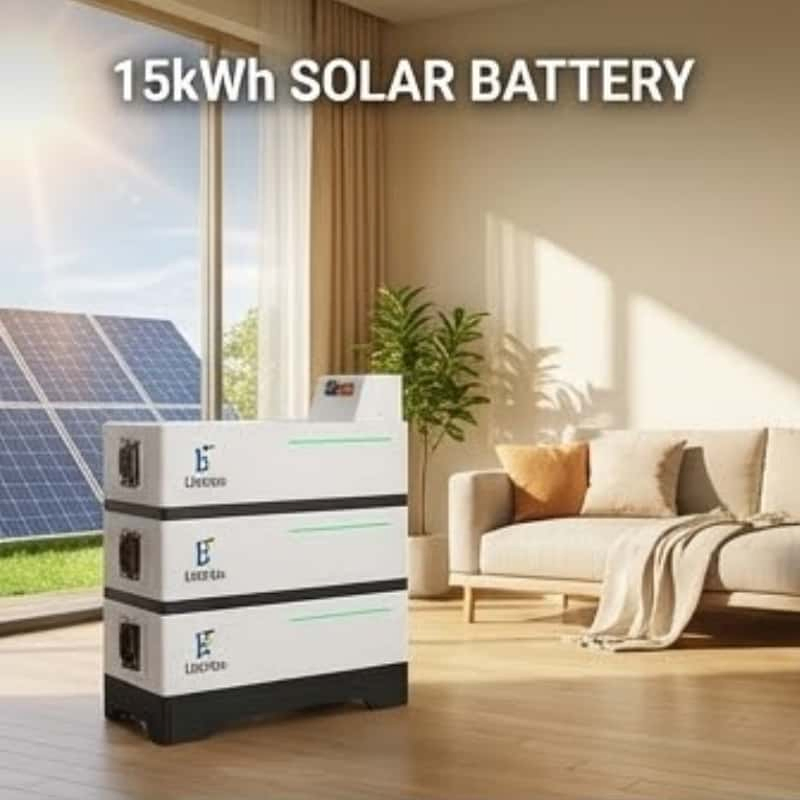 High Efficiency 5kwh to 50kwh Stackable Solar Battery Storage System for Villa and Office Power
