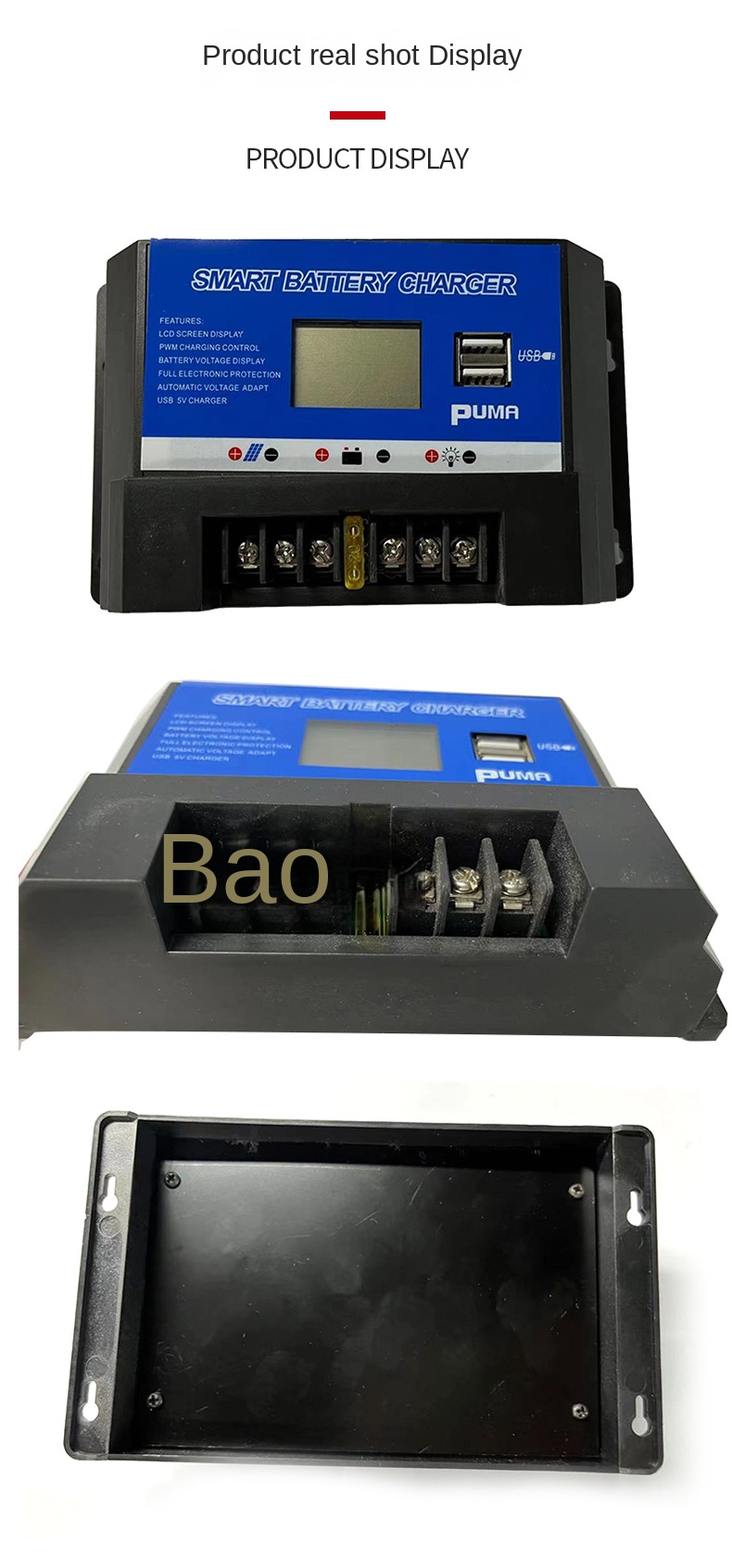 Solar charge controller details