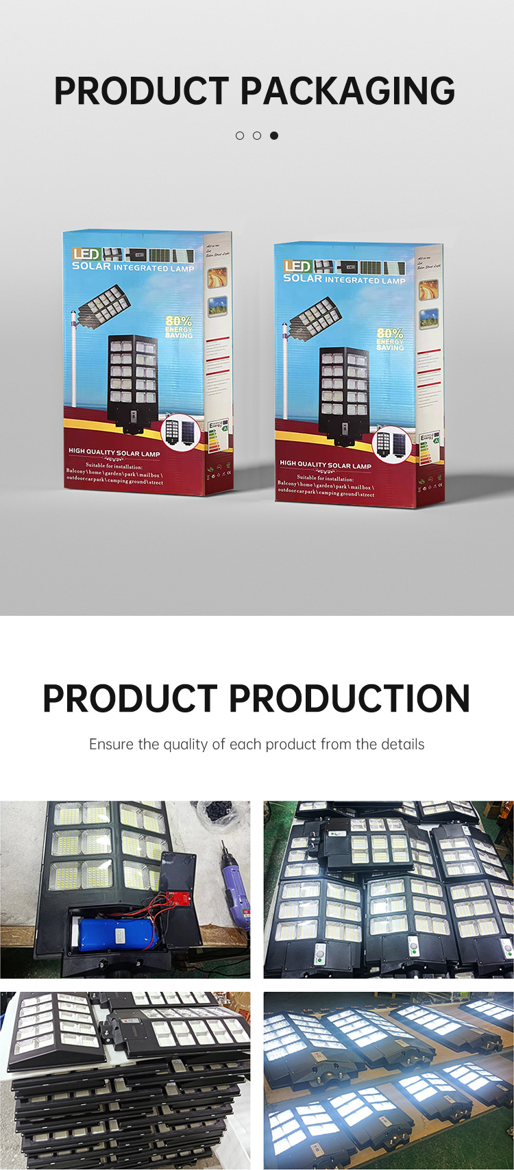 Solar Led Street Light Certificate