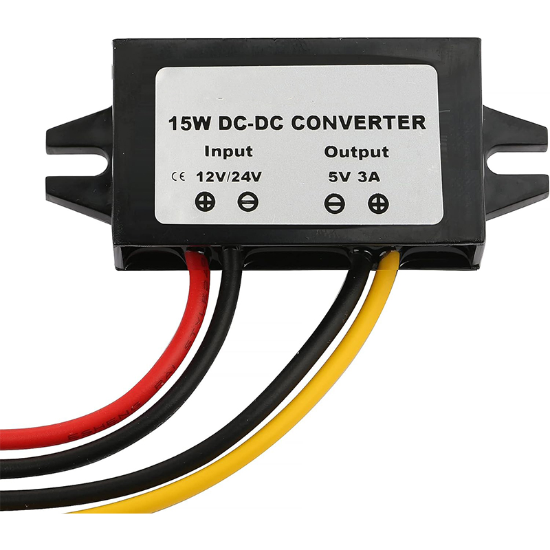 Waterproof DC-DC Bulk Converter 12V 24V to 5V 3A 15W QC 3.0 USB Type C Output Adapter Step Down Module Power Supply Charger