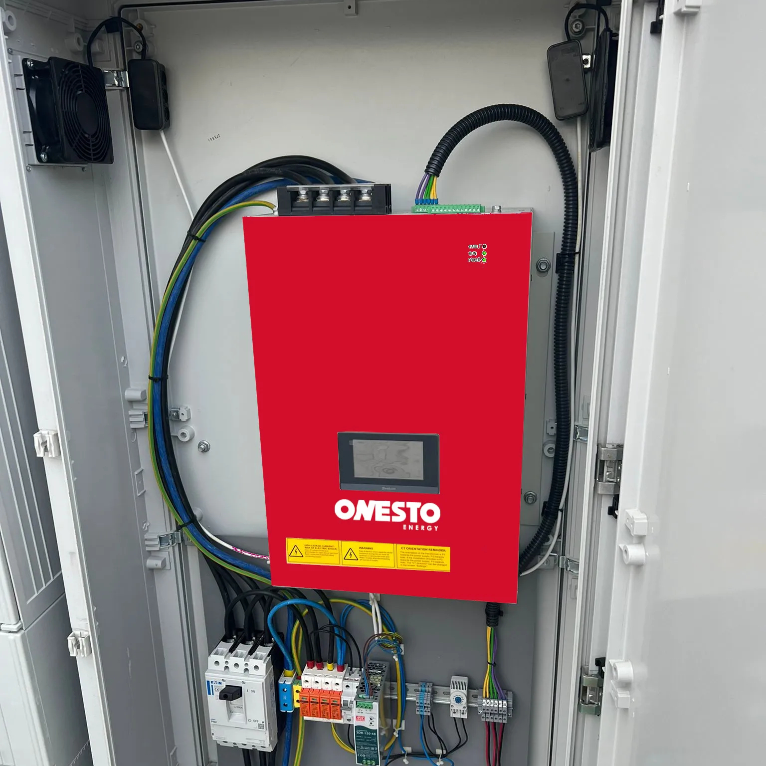 Onesto High Power Factor ASVG for Industrial Factories 400V 690V 800V 3 Phase 35kvar 50kvar 75kvar Static Var Generator SVG