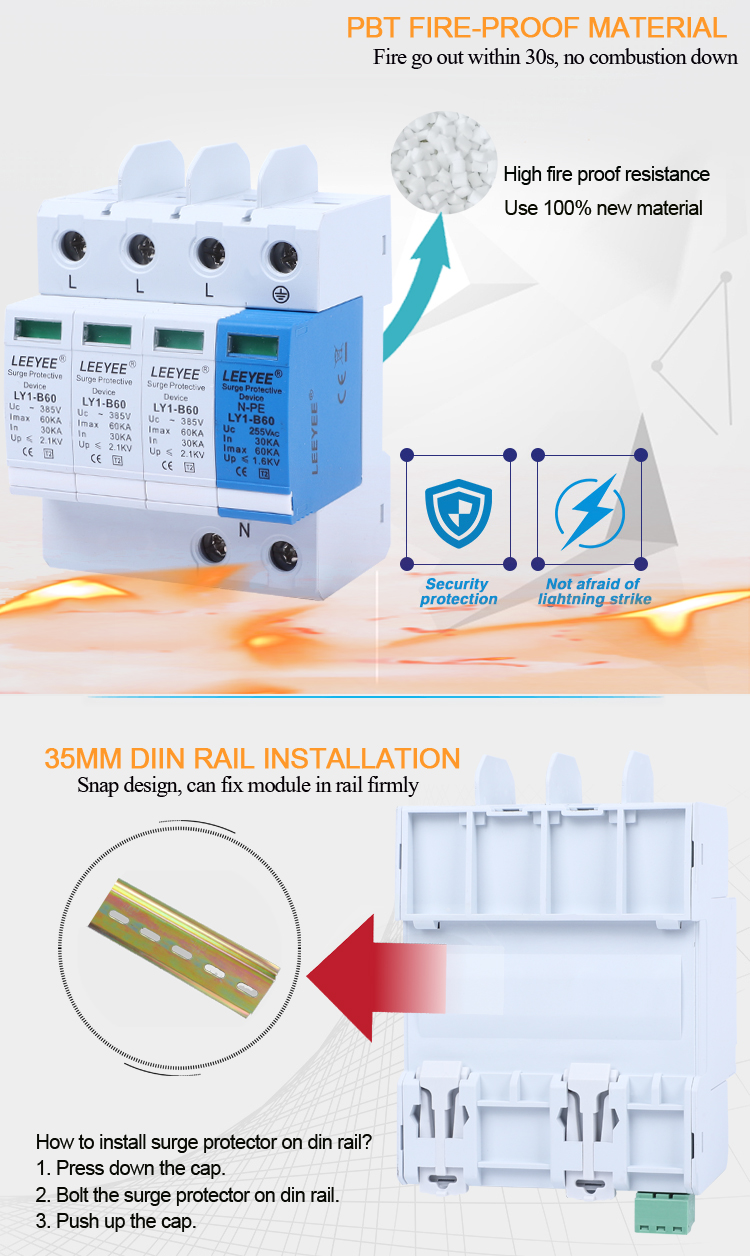 SPD Din Rail Mounting