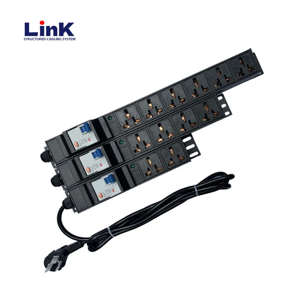 PDU Power Distribution Unit Rack Cabinet Industrial Socket Smart 16A 32A 8kw