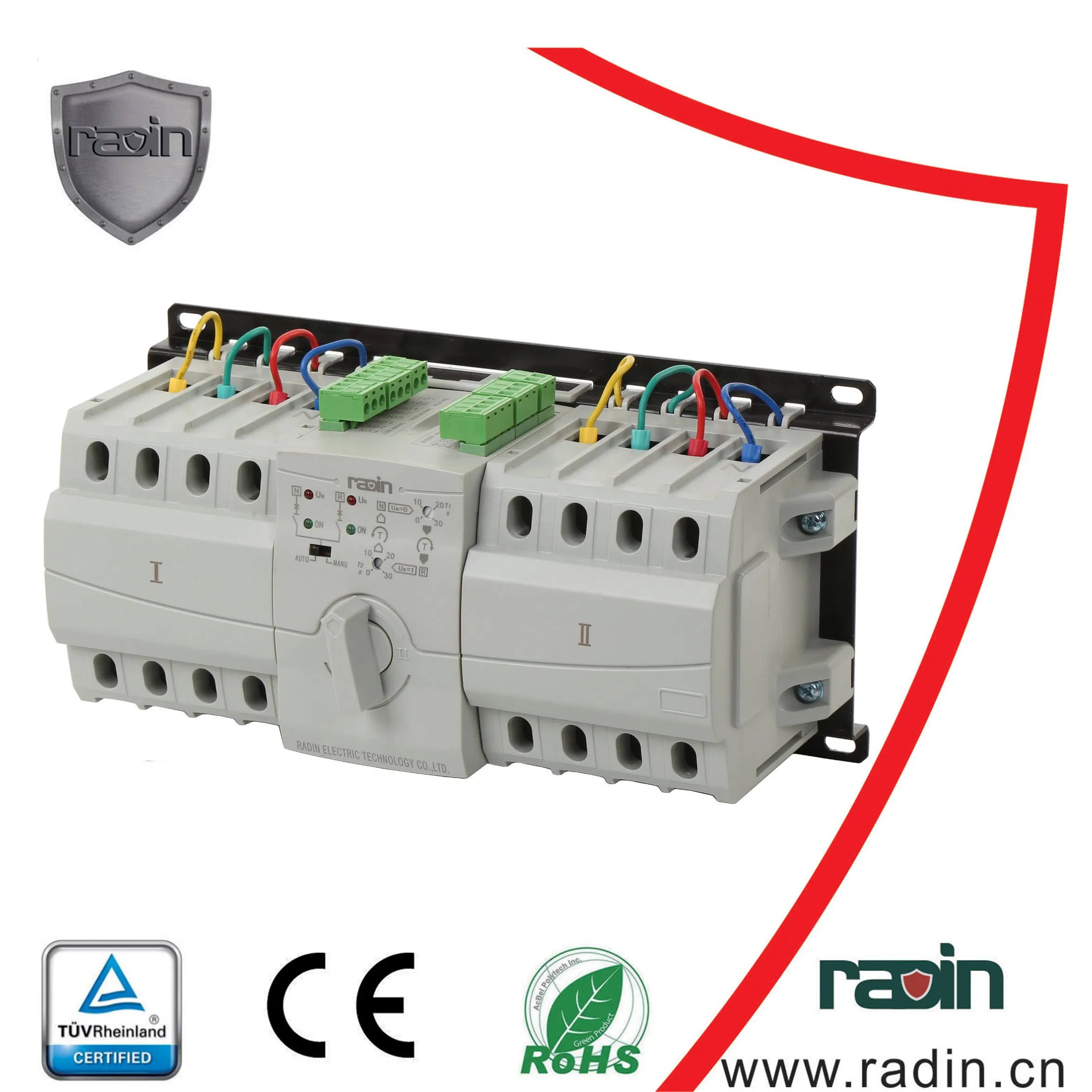MCB Type Automatic Transfer/ Change Over Switch Generator Switch ATS