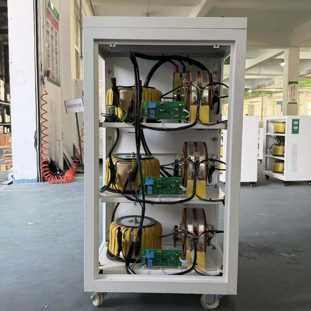 20KVA 30KVA 50KVA Single/Three Phase Copper SVC AC Automatic Voltage Regulator High Precision Servo Voltage Stabilizers