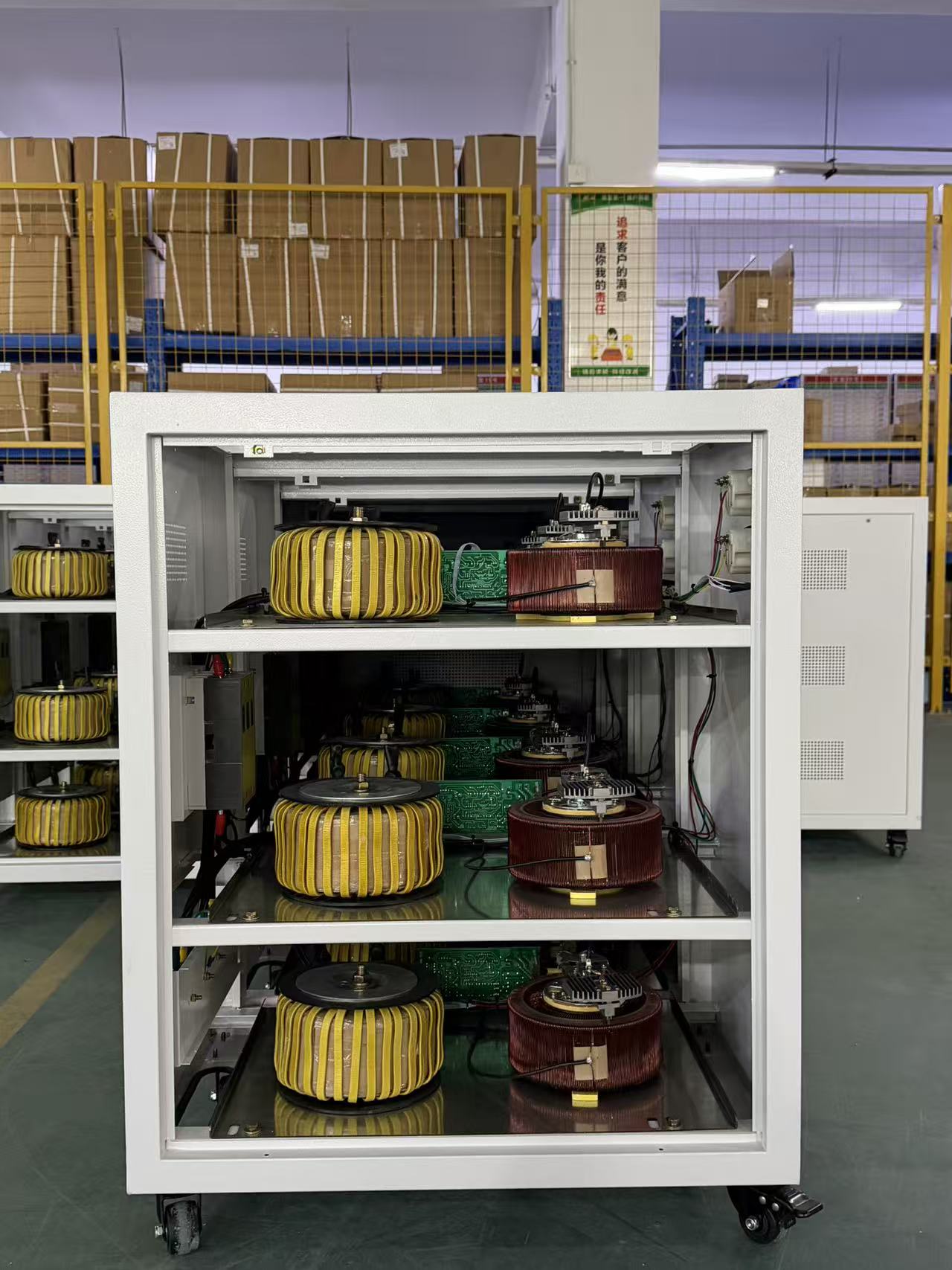 220v Single Phase AC Voltage Regulator AVR Automatic Voltage Stabilizer 15-300KVA Servo Motor