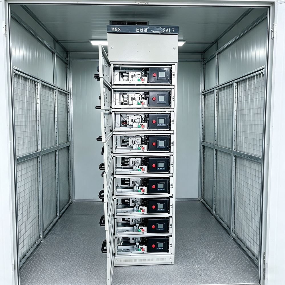 Low Voltage Switchgear Assemblies Complete Set Electrical Distribution Cabinet Air Insulated Outdoor Type IP54 Rated GCS Model