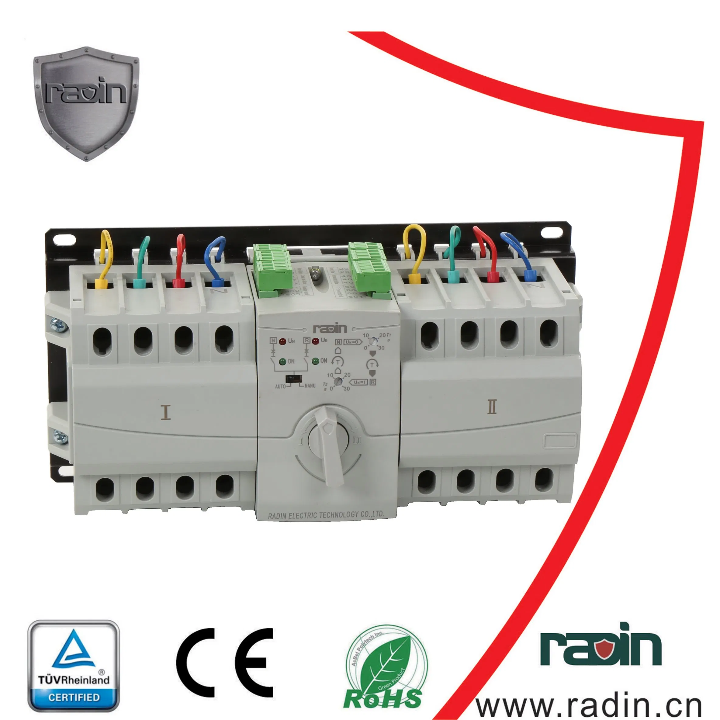 MCB Type Automatic Transfer/ Change Over Switch Generator Switch ATS