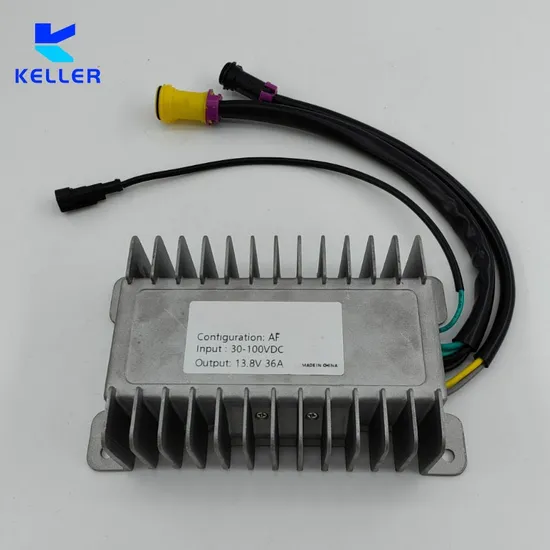 Industrial Grade 500W DC-DC Converter 72V 12V 94% Efficiency Force Air/Liquid Cooling Free Mating Connectors for Charging Module