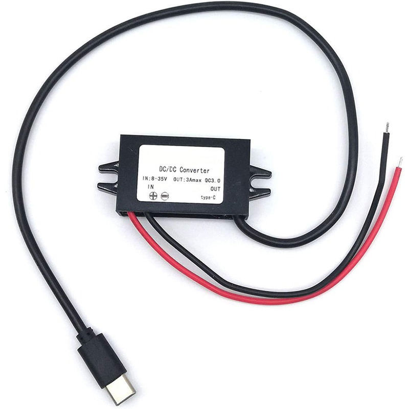 Waterproof DC-DC Converter Angle View 2
