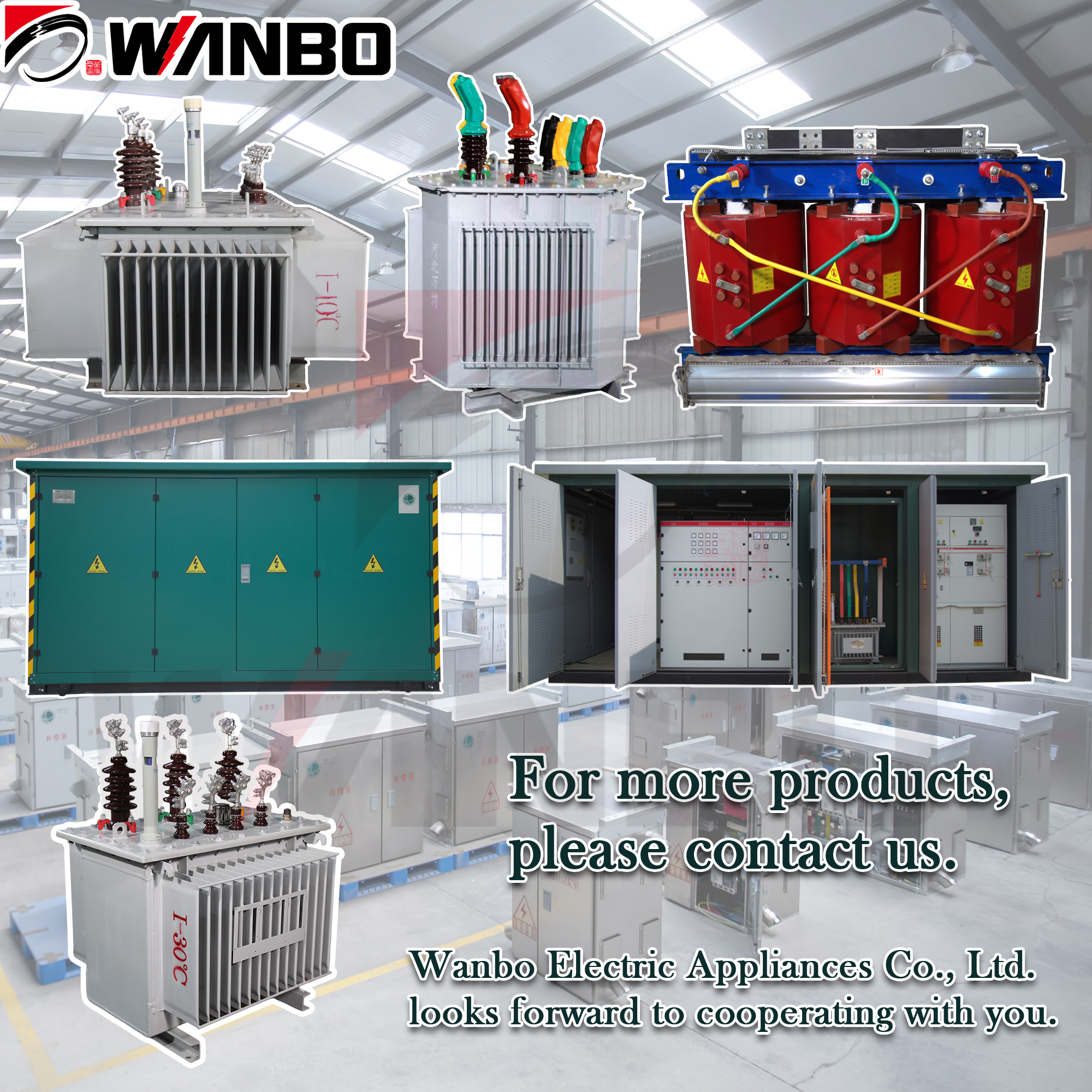 Wanbo-117 Custom Logo Design Single Phase Servo Motor Control TND SVC Stabilizer Digital Display High Efficiency 0.98 50/60Hz