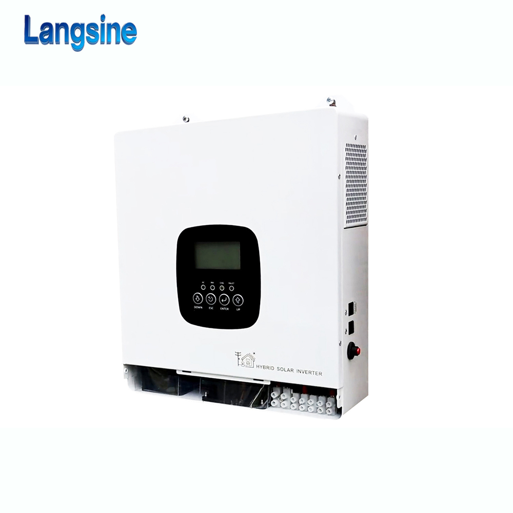 Factory Supply Solar Inverter Charger 1.8KW Pure Sine Wave 12V 24VDC Single Phase Solar Hybrid Inverter With MPPT