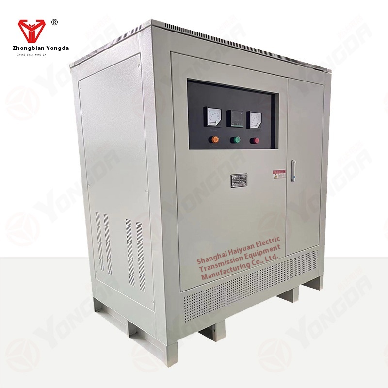 Yongda Brand 80Kva Three-Phase Isolation Transformer 380V/220V 1140V 600V Output Made of Copper