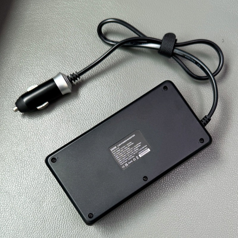12v to 220v car inverter display 7