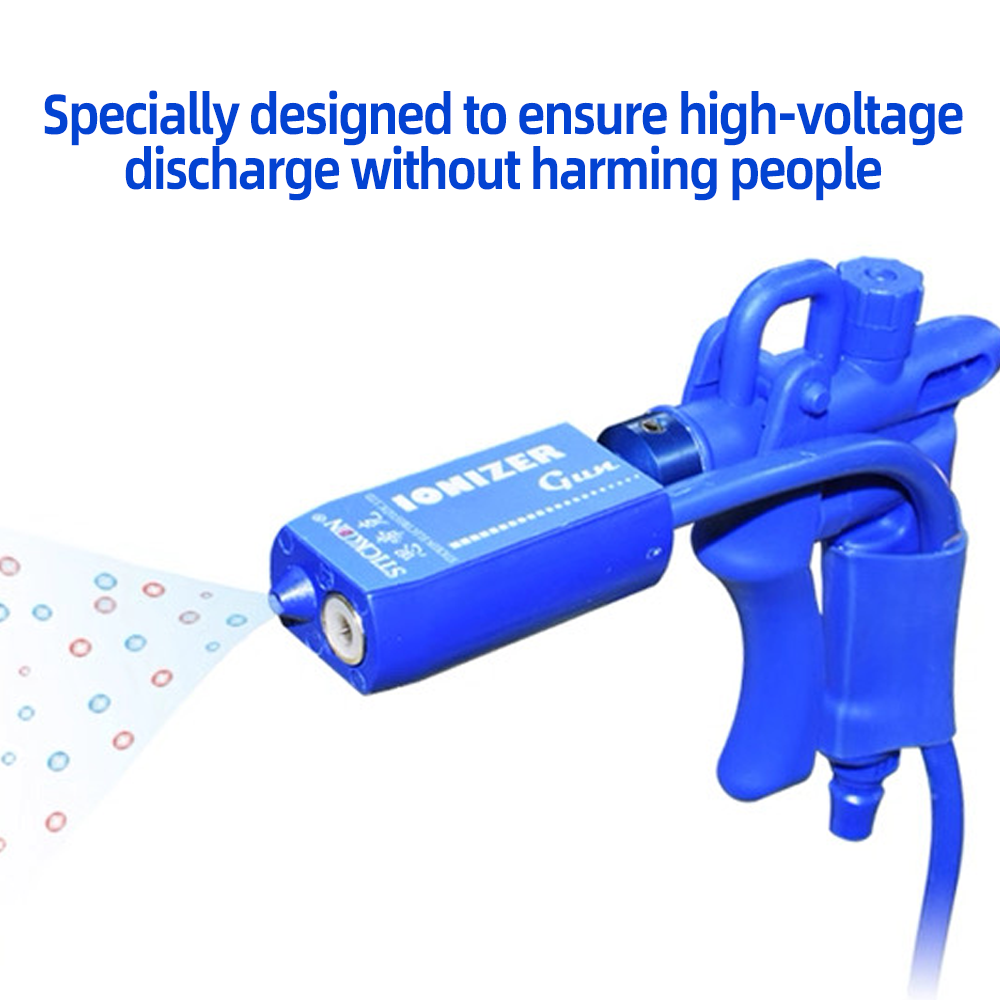 ST302E Ionizing Air Gun Plastic Rectifier Ion Gun High Voltage Generator Industrial Static Eliminator For PCB Manufacturing