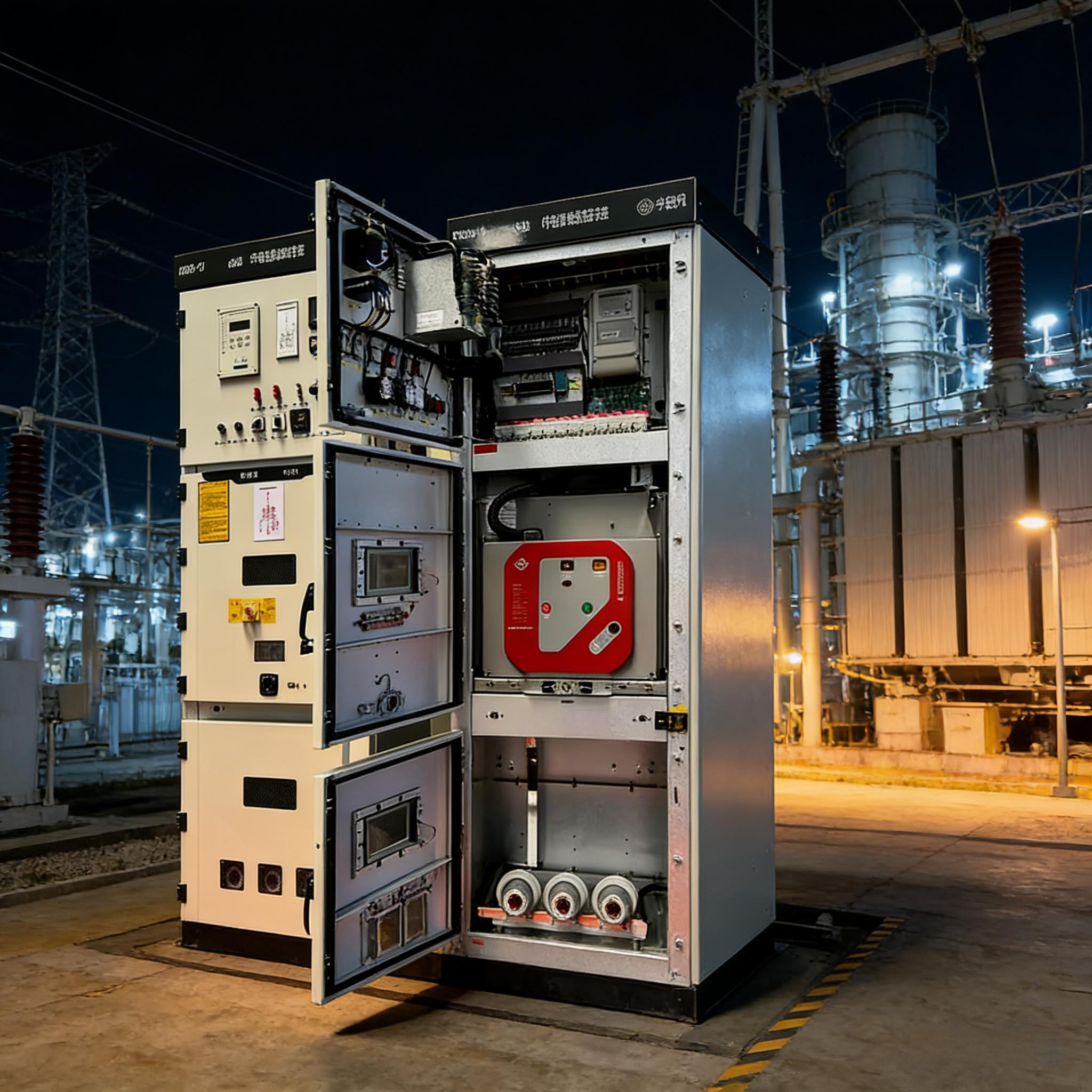 Safety MV HV Power Transformer Heavy Duty Switchgear Assembly High Voltage Withstand for Industrial Field Power Delivery