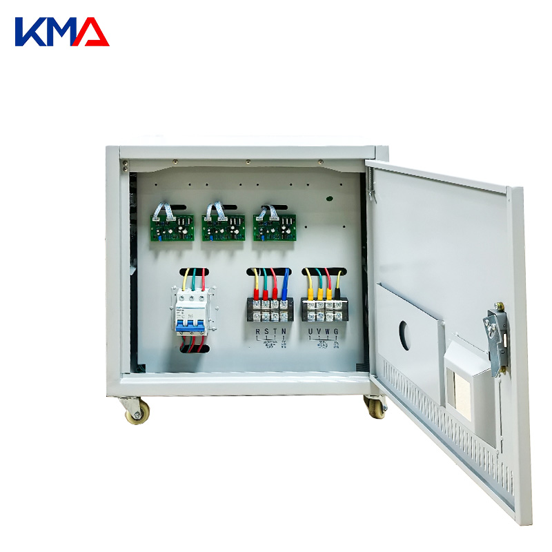 Avr-15Kva 50Hz 60Hz Copper Coil 20Kva 15Kva Three Phase 380V 220V Smart 3 Phase Avr Automatic Voltage Regulator