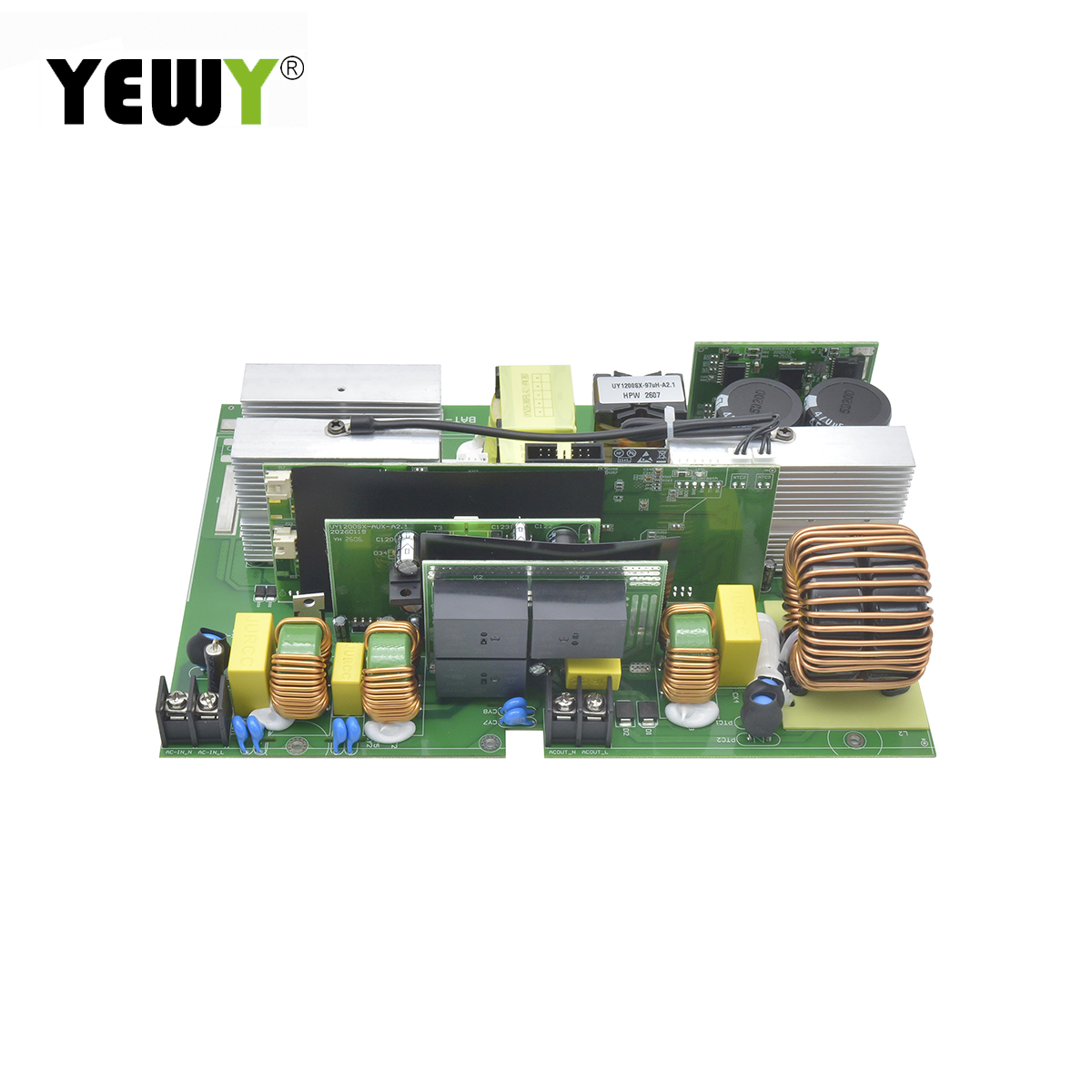 AC to DC 1200W Charger With Inverter DC to AC 110v/220v 2 in 1 Charger on Board Charger