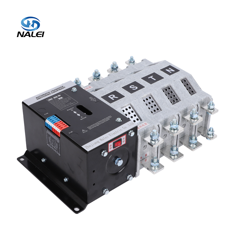 4p 400A 50/60Hz AC380V Control Voltage 220V 30ms Fast Switching Uninterruptible Dual Power Automatic Transfer Switch ATS