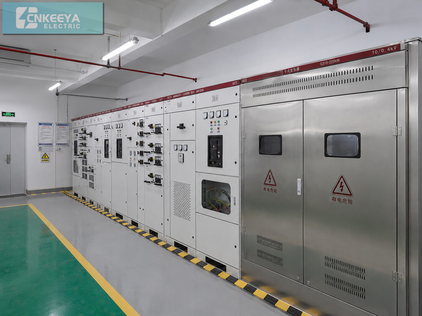 GCK Low Voltage Modular Switchgear Assembly IP54 Rated 380-415V AC 3150A for Industrial Automation