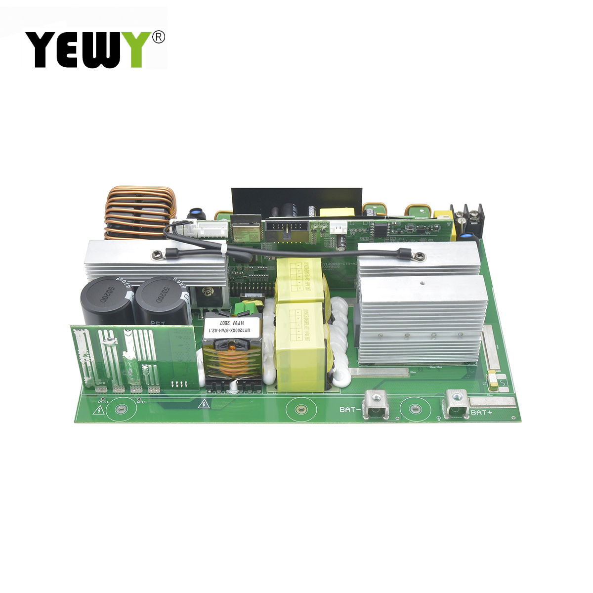 AC to DC 1200W Charger With Inverter DC to AC 110v/220v 2 in 1 Charger on Board Charger